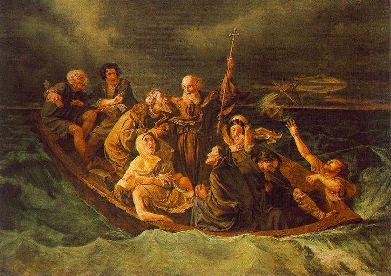 Mihaly Munkacsy Lifeboat china oil painting image
